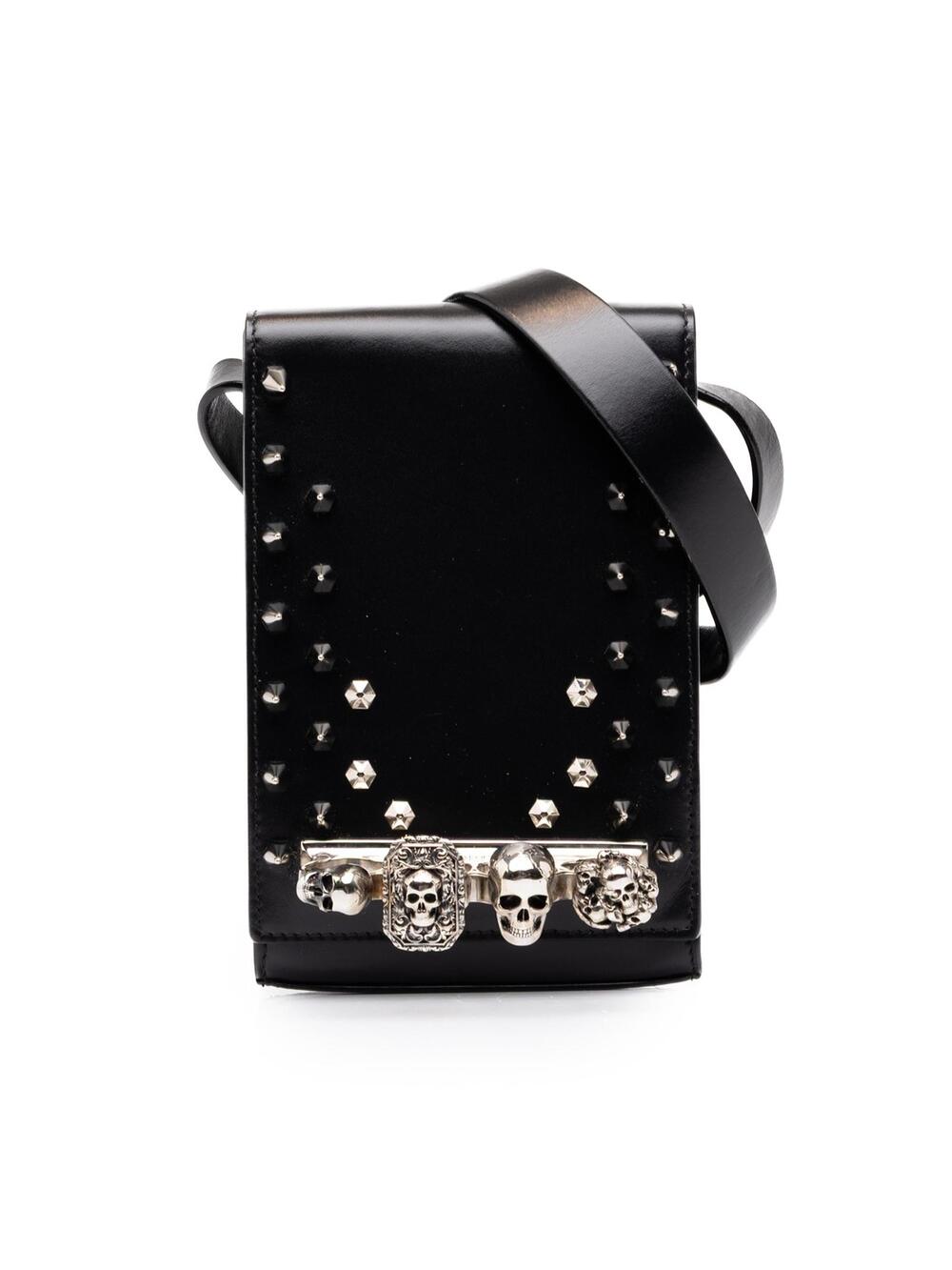 Alexander Mcqueen Studded Leather Skull #374323A98B